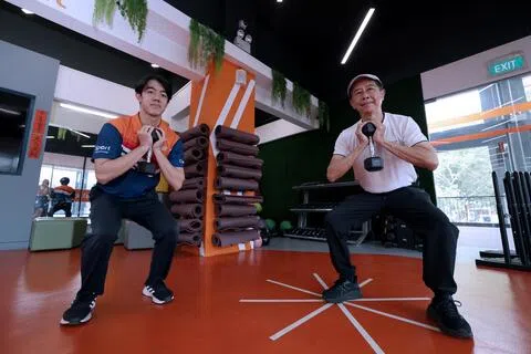 全岛有九家活跃健康体验中心，可根据参与者的健康状况、运动经历和准备程度，建议最合适的运动课程。（梁麒麟摄）