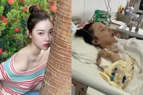 肖妍倪2021年在结束连续高强度的拍戏行程返家后，突发心脏骤停。她因缺血缺氧性脑病，被医生确诊陷入植物人状态。（取自艺人微博、微博视频截图）