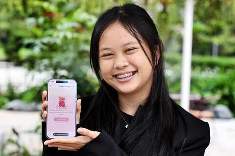黄诗晴希望通过公益活动，提高社会对罕见病的认识。（周国威摄）