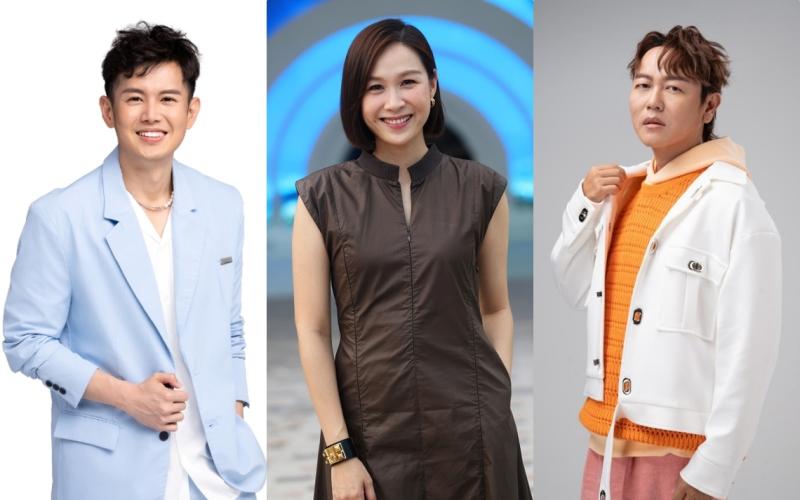 张承尧（左起）、雅慧和赖宇涵谈记忆中的那首歌，歌里藏着他们不同的成长故事。（电台提供、档案照、受访者提供）