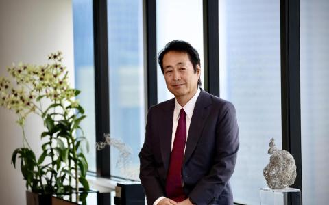恩倍科首席执行官江坂文秀说，恩倍科已设目标，在每年推出四款至五款新产品，多于现时的一款到两款。过程中，新加坡的团队扮演着重要角色。（特约陈来福摄）